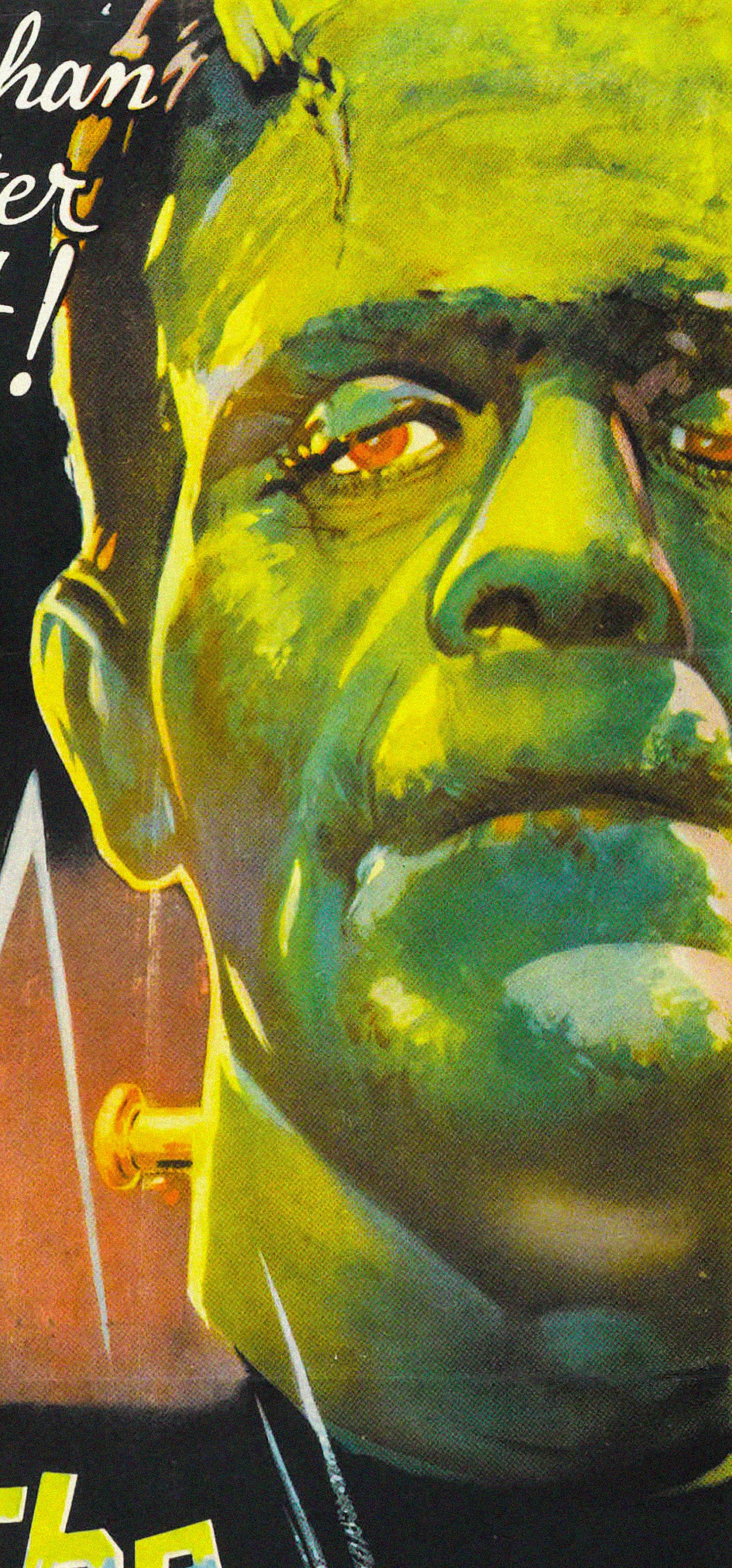Bride of Frankenstein (1935) Boris Karloff Movie Poster – Classic Horror Vintage Reproduction Print