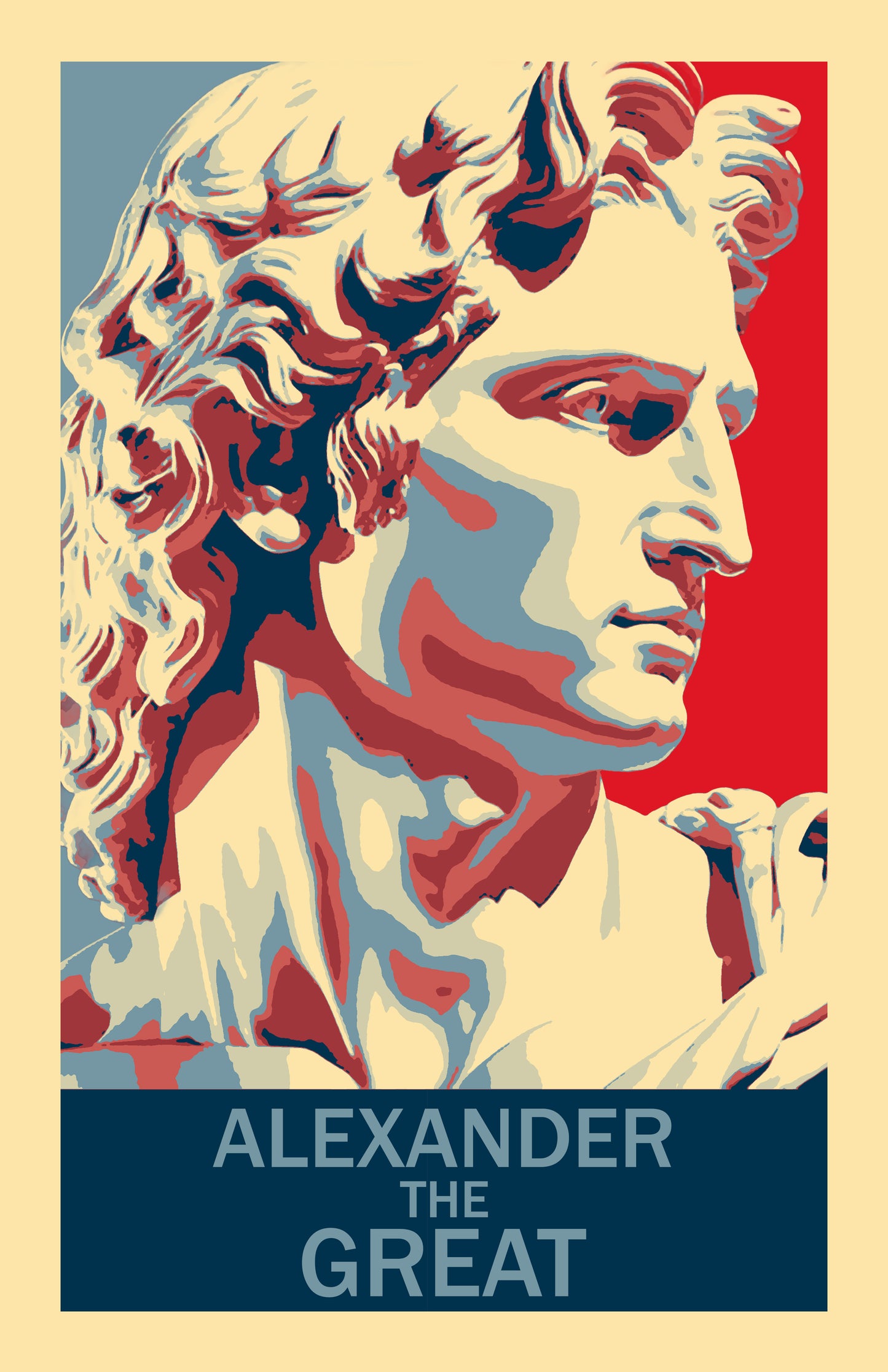 Alexander the Great Greek Conqueror Hope Inspired Style Fight Poster 11x17 Greece