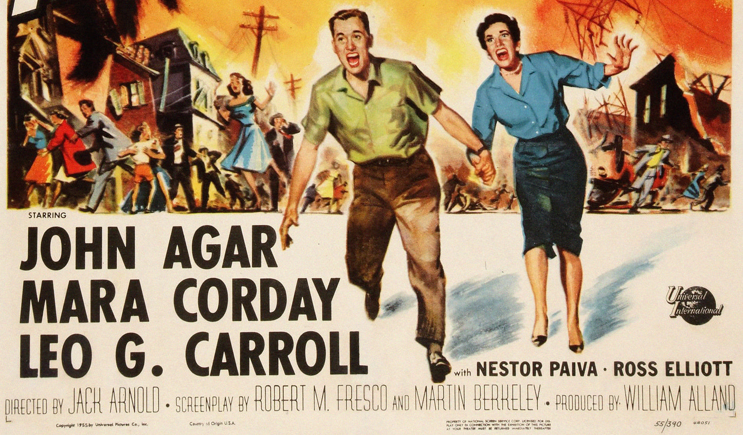 Tarantula (1955) Movie Poster – Classic Retro Sci-Fi Horror Film Reproduction Art Print