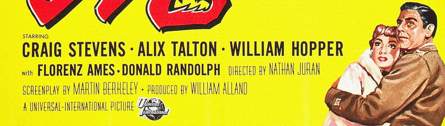 The Deadly Mantis (1957) Movie Poster – Classic Retro Sci-Fi Horror Film Reproduction Art Print