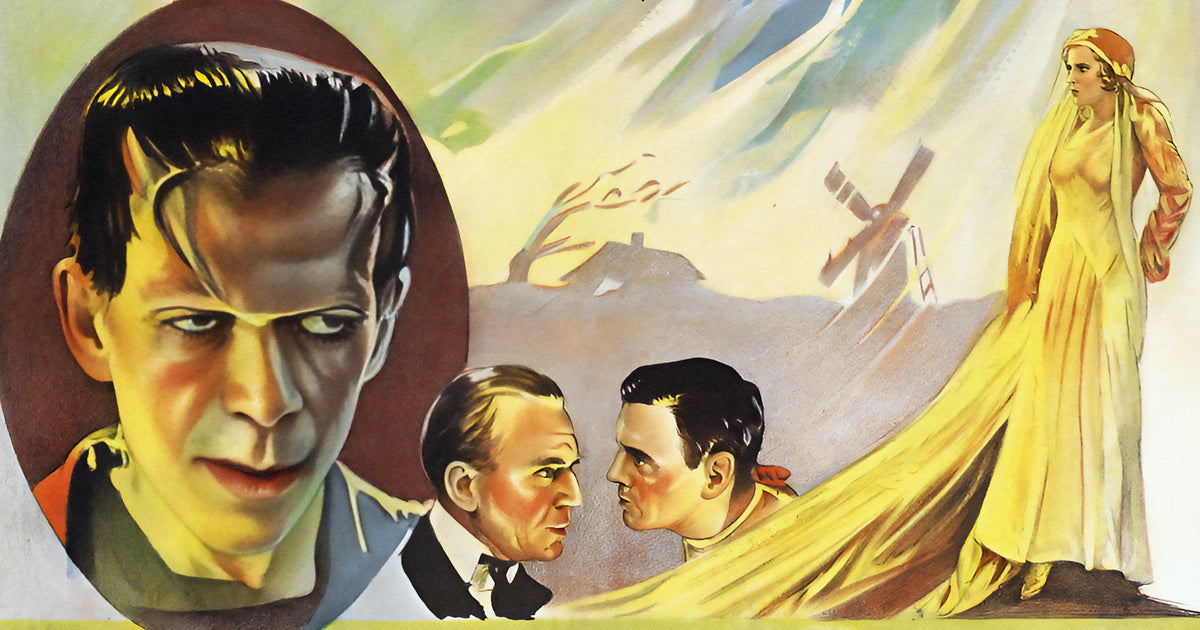 Frankenstein (1931) Boris Karloff Movie Poster – Classic Horror Vintag ...