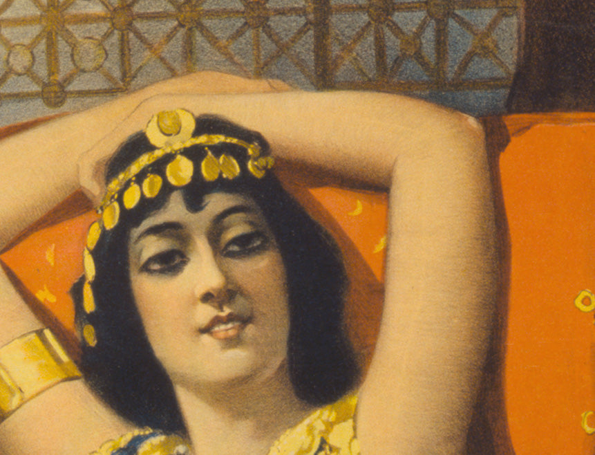 Frederick Bancroft The Prince of Magicians – Enchantress of the East | Vintage Magic Poster Reproduction | Illusion Art & Classic Magician Print