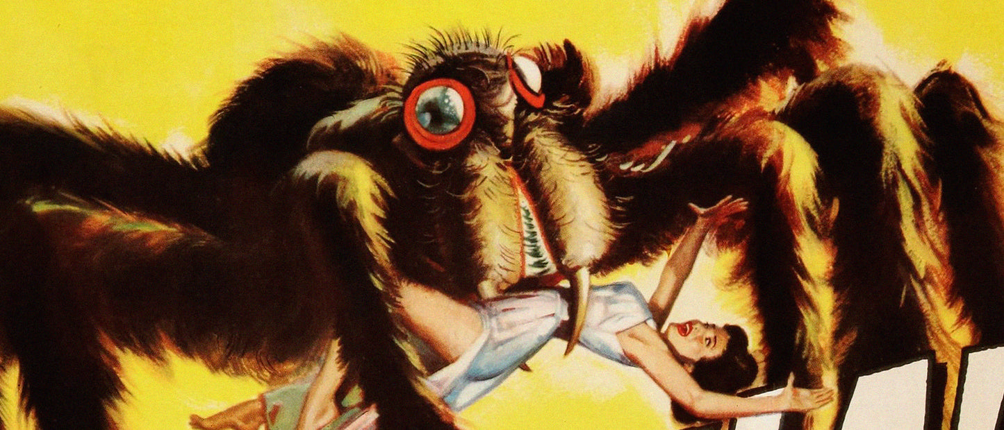 Tarantula (1955) Movie Poster – Classic Retro Sci-Fi Horror Film Reproduction Art Print