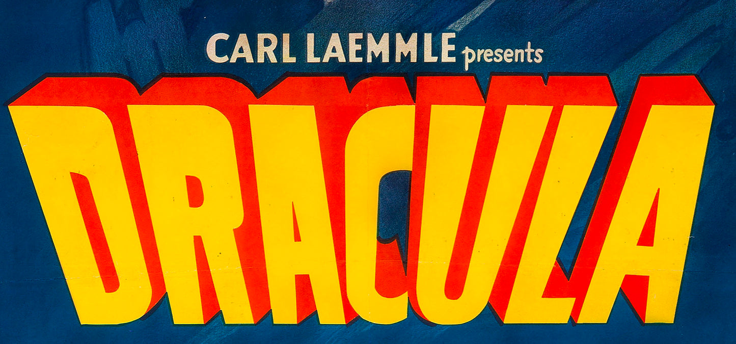 Dracula (1931) Bela Lugosi Movie Poster – Classic Horror Vintage Reproduction Print