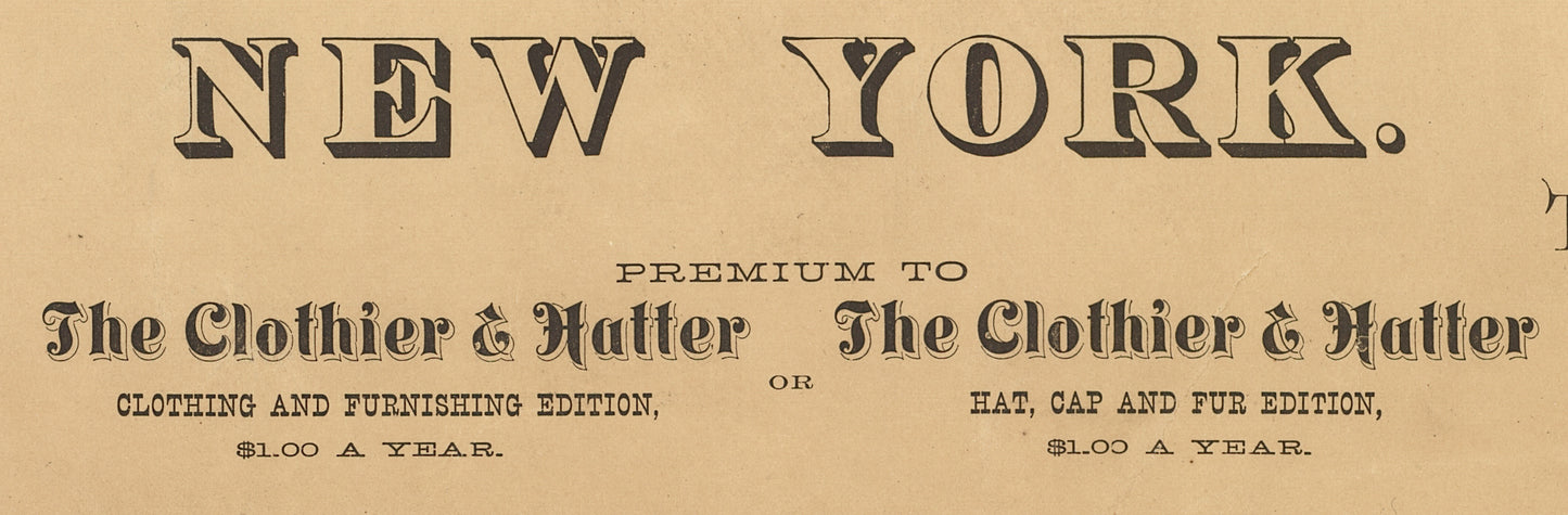 New York City Map (1879) – Vintage Manhattan Bird’s-Eye View Reproduction Wall Art Print (Historic Cartography)