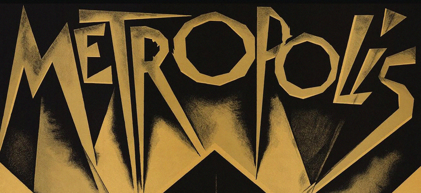 Metropolis (1927) Movie Poster – Fritz Lang Classic Sci-Fi Silent Film Vintage Reproduction Print