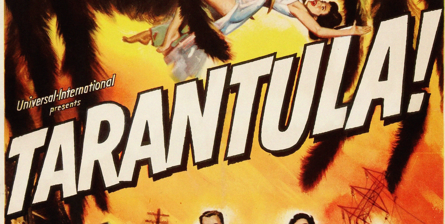Tarantula (1955) Movie Poster – Classic Retro Sci-Fi Horror Film Reproduction Art Print